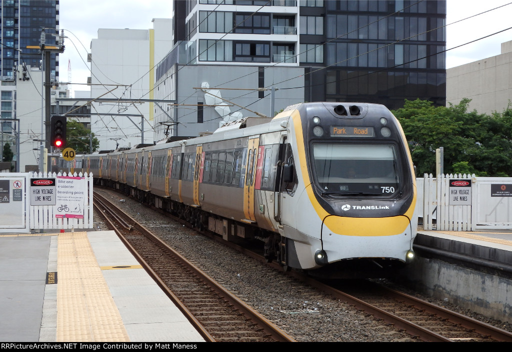 Arriving to South Brisbane station